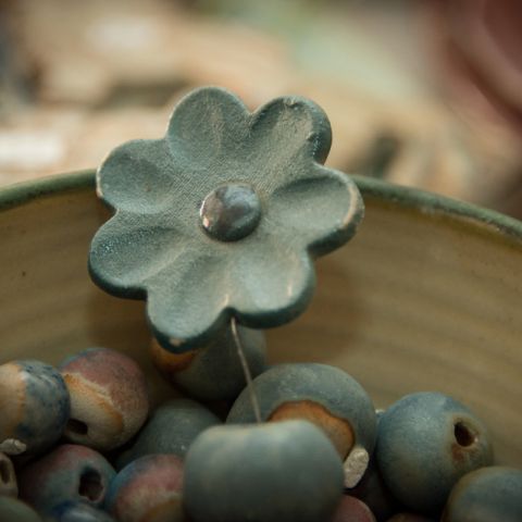 ceramic flower